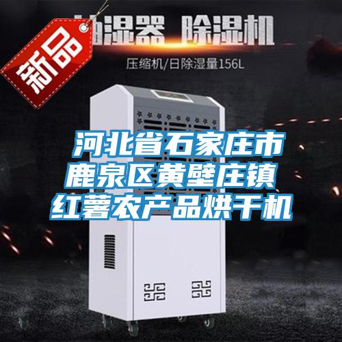 ?河北省石家莊市鹿泉區黃壁莊鎮紅薯農產品烘干機