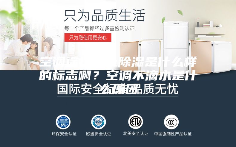 空調遙控器上除濕是什么樣的標志啊?空調不滴水是什么原因