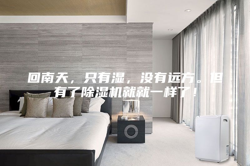 回南天，只有濕，沒(méi)有遠(yuǎn)方。但有了除濕機(jī)就就一樣了！