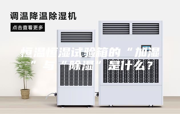 恒溫恒濕試驗(yàn)箱的“加濕”與“除濕”是什么？