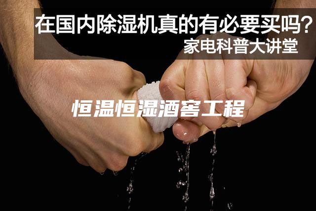 恒溫恒濕酒窖工程