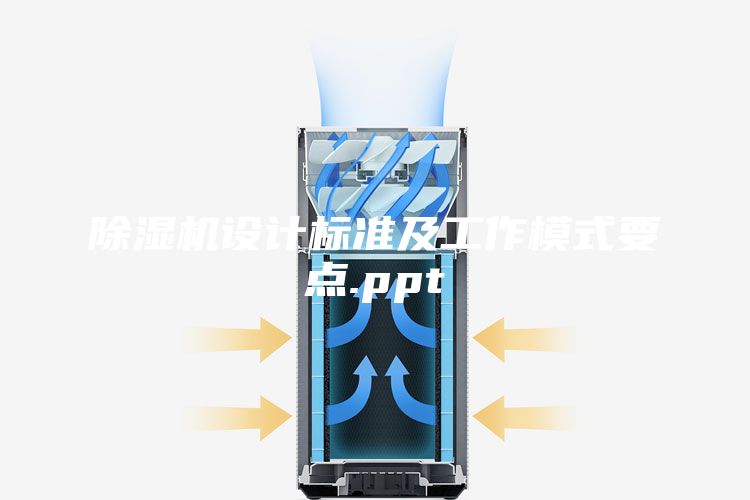 除濕機設計標準及工作模式要點.ppt