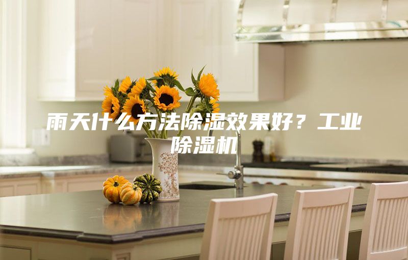雨天什么方法除濕效果好？工業除濕機