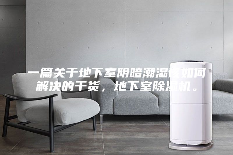 一篇關于地下室陰暗潮濕該如何解決的干貨，地下室除濕機。